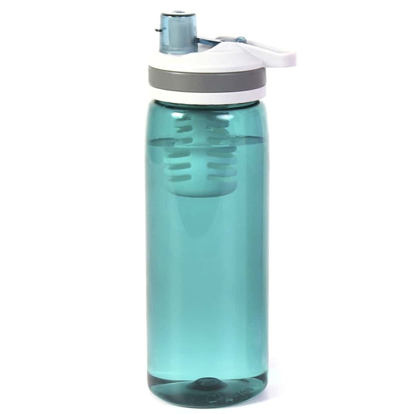 

1pc Filter Water Bottle, Green