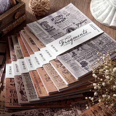 30Sheets Vintage Pa…