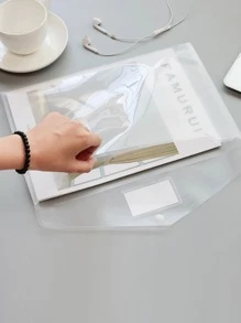 3pcs Clear File Bag - Clear - View 2