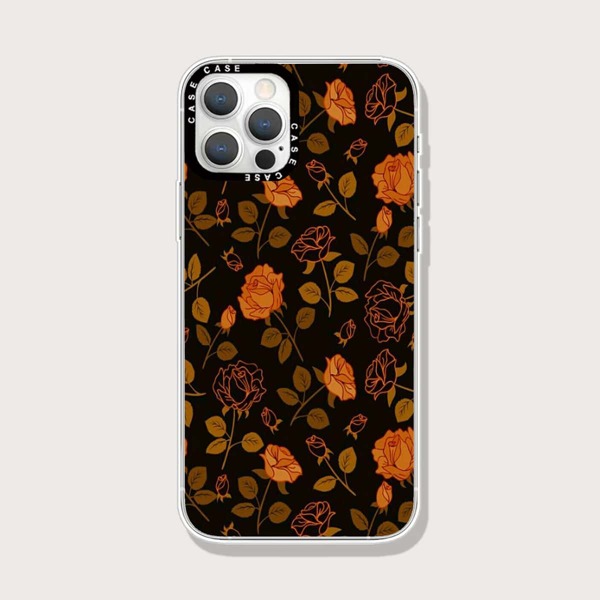 

Rose Print Phone Case, Multicolor