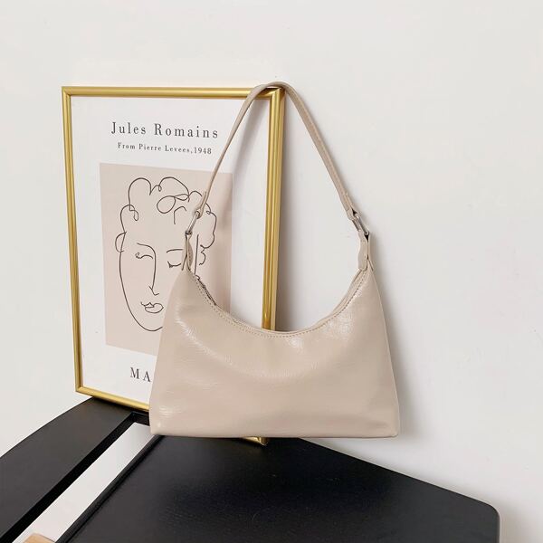 

Minimalist Shoulder Bag, Khaki