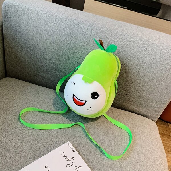 

Kids Fruit Design Crossbody Bag, Green