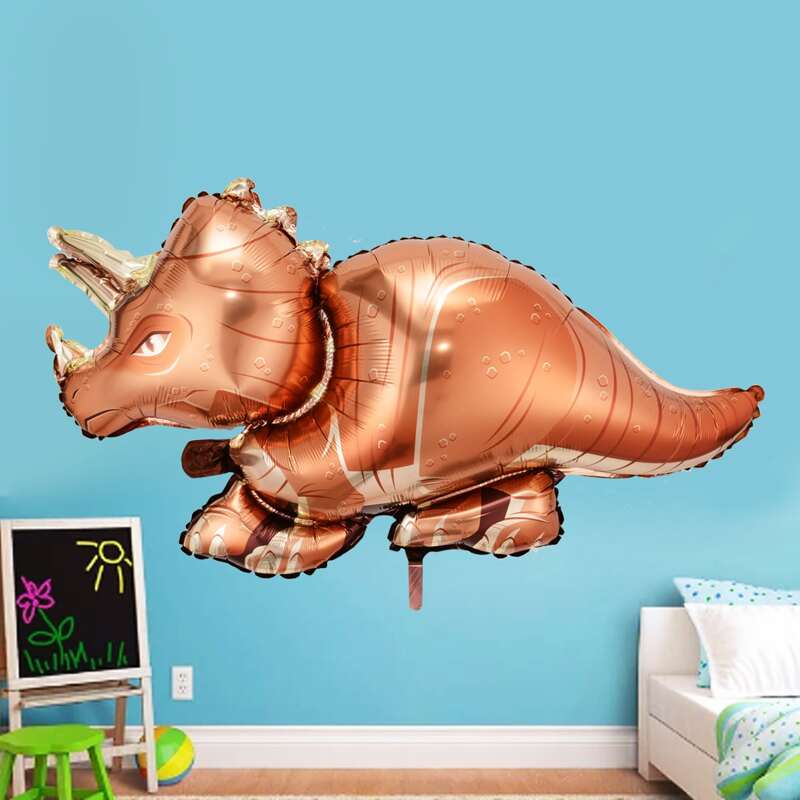 

1pc Cartoon Dinosaur Balloon, Multicolor