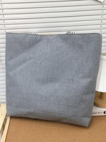 Kitty Graphic Shoulder Tote Bag - Blue - View 4