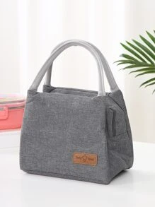 Túi hộp cơm cách nhiệt 1pc - Xám - Xem 1