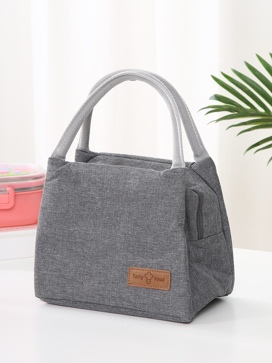 Túi hộp cơm cách nhiệt 1pc - Xám - Xem 1
