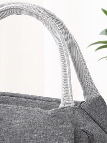 Túi hộp cơm cách nhiệt 1pc - Xám - Xem 4