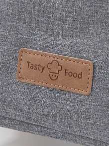 Túi hộp cơm cách nhiệt 1pc - Xám - Xem 6