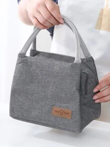 Túi hộp cơm cách nhiệt 1pc - Xám - Xem 7