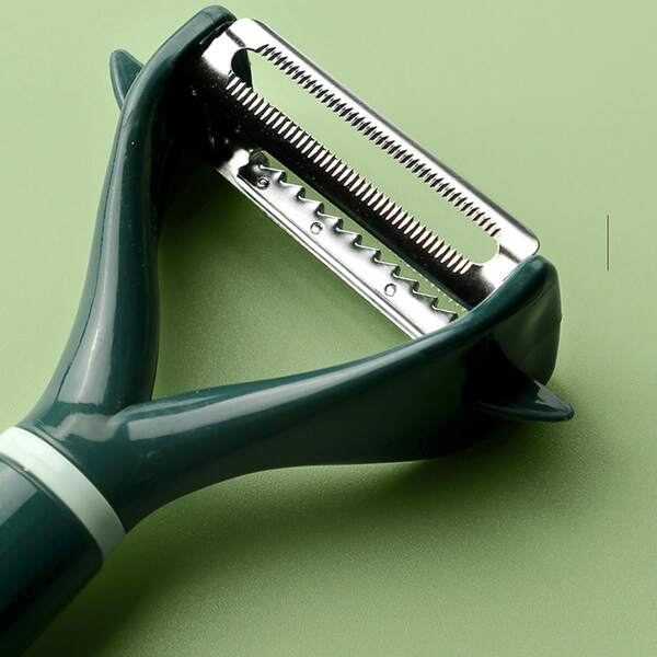 

1pc Double Head Peeler, Army green