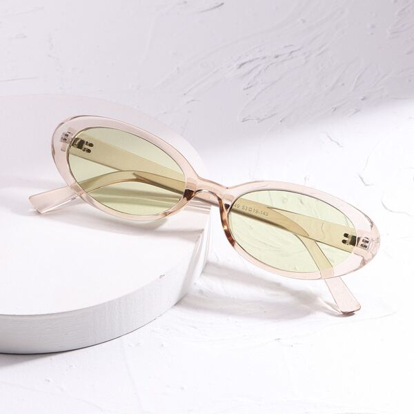 

Men Oval Frame Sunglasses, Multicolor