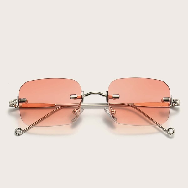 

Toddler Kids Rimless Sunglasses, Coral pink