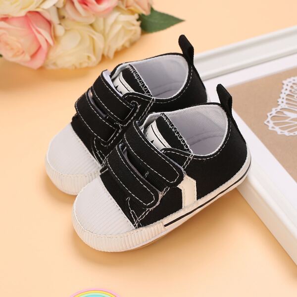 

Baby Boys Velcro Strap Sneakers, Black