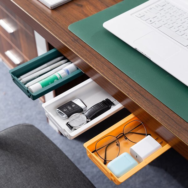 

1pc Drawer Design Random Storage Box, Multicolor