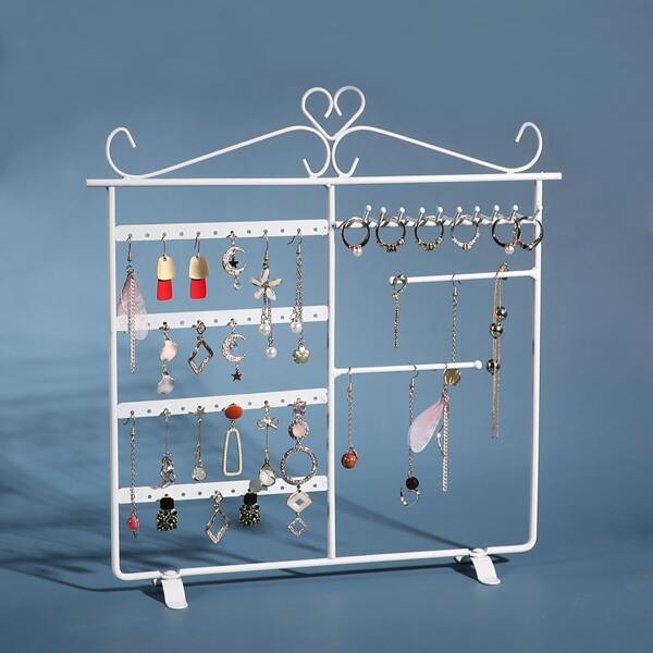 

1pc Jewelry Storage Rack, White
