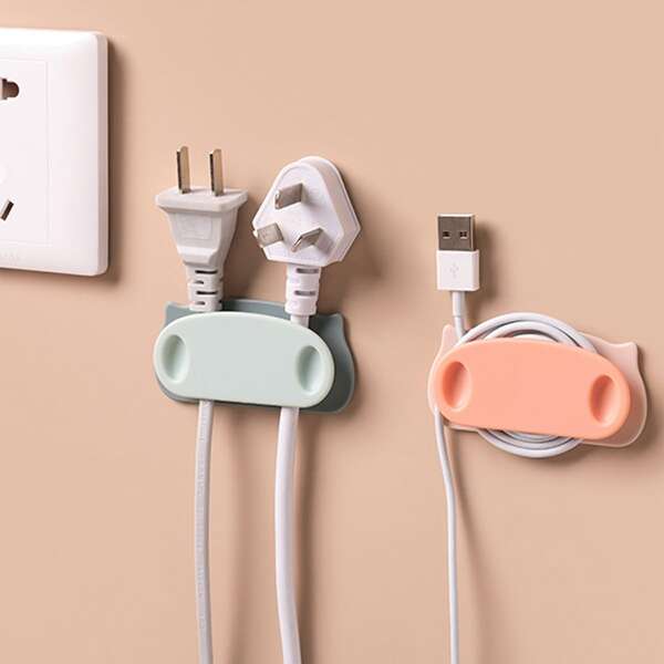 

4pcs Pig Design Random Plug Holder, Multicolor