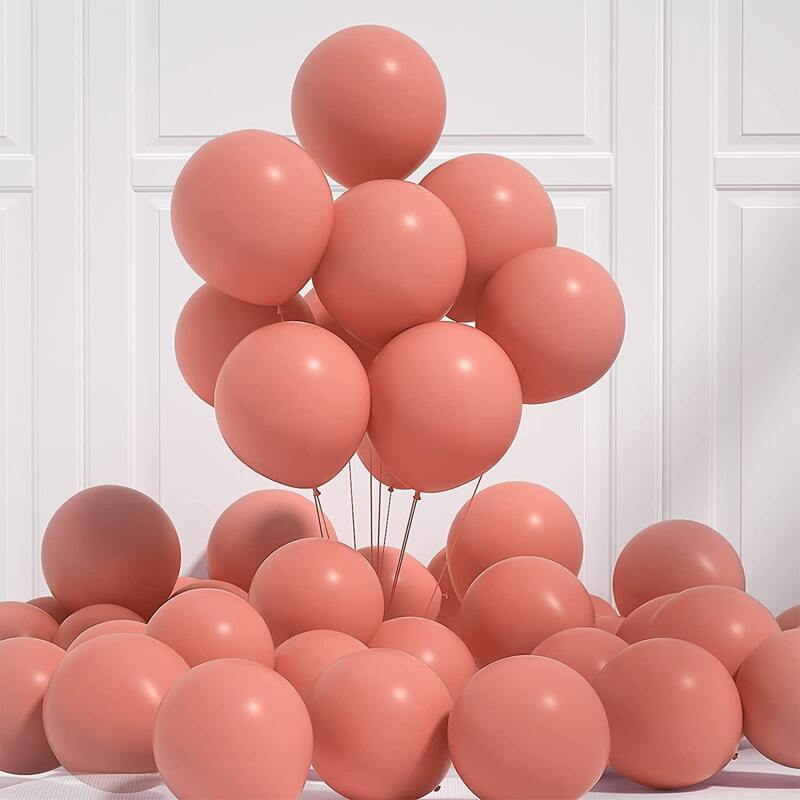

20pcs Solid Color Balloon, Dusty pink
