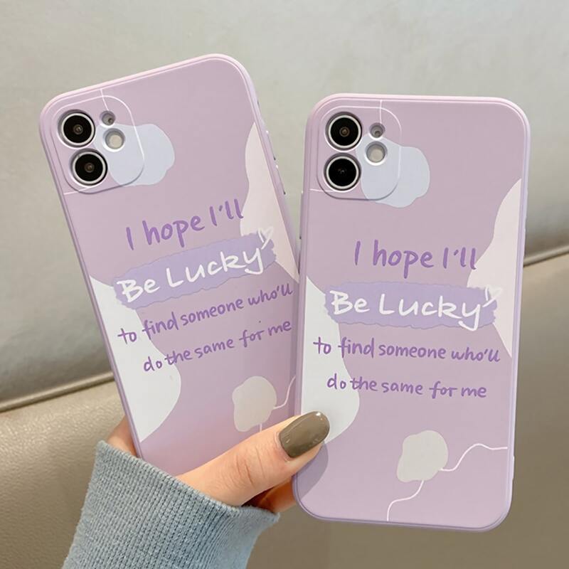 

Letter Graphic Phone Case, Multicolor