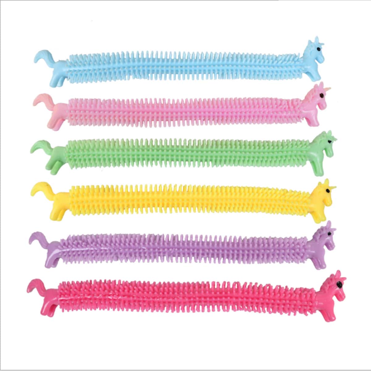 

1pc Unicorn Design Random Color Elastic Toy, Multicolor