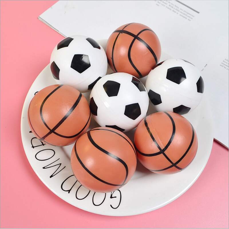 

1pc Sports Ball Shaped Random Decompression Toy, Multicolor