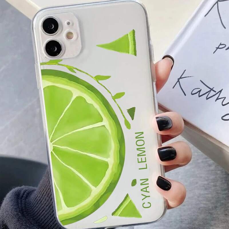

Lemon Print Phone Case, Multicolor