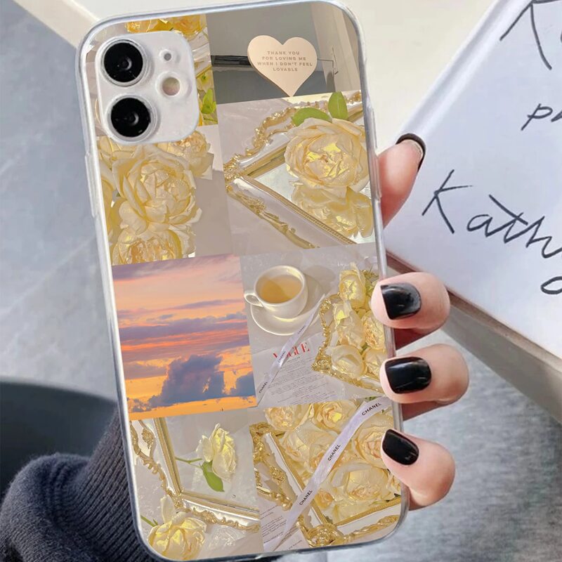 

Aesthetic Collage Phone Case, Multicolor
