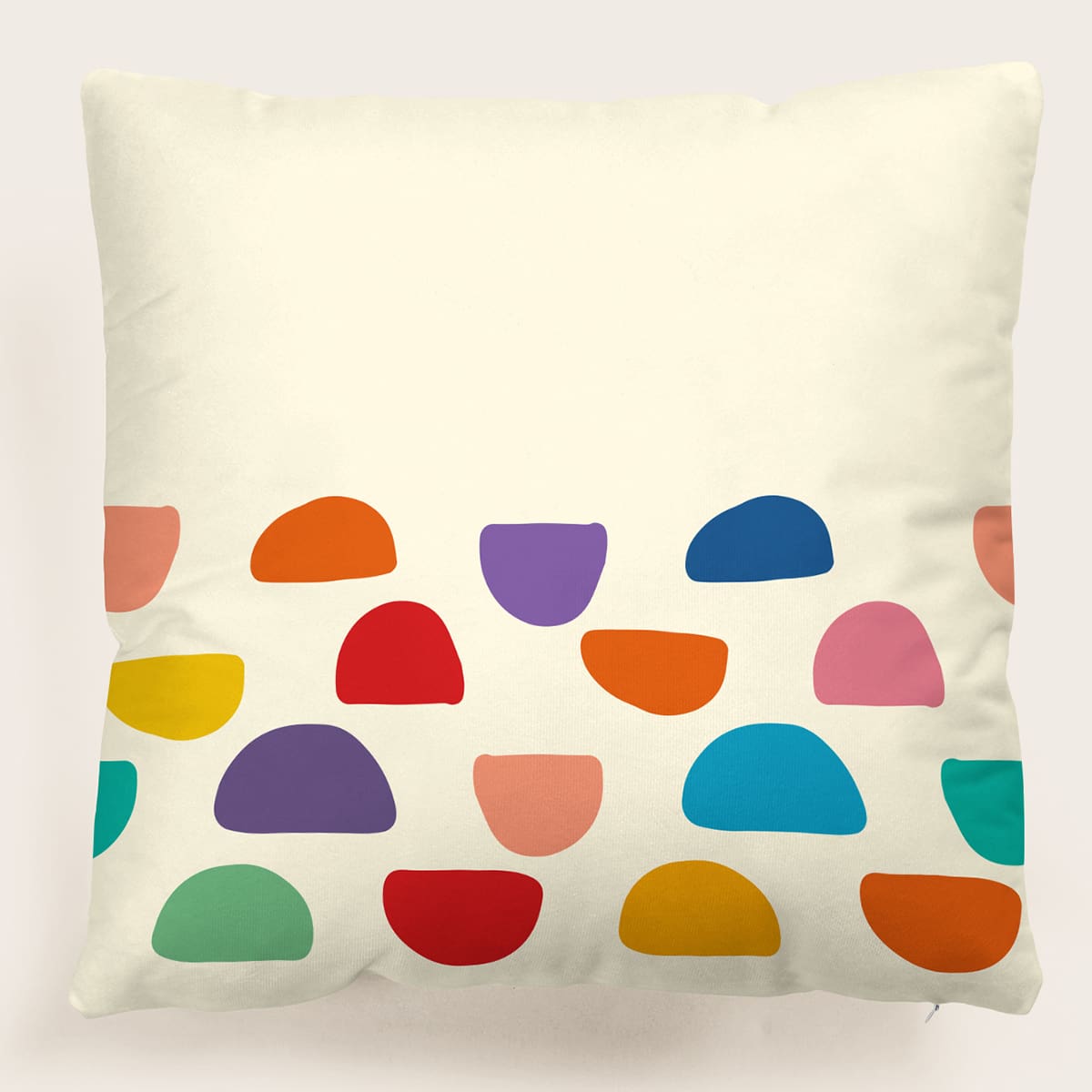 

Graphic Print Cushion Cover Without Filler, Multicolor