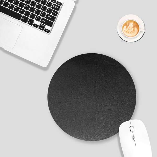 

Solid Double Sided Round Mouse Pad, Multicolor