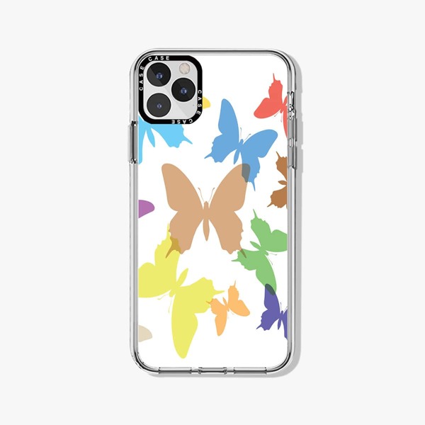 

Butterfly Print Phone Case, Multicolor