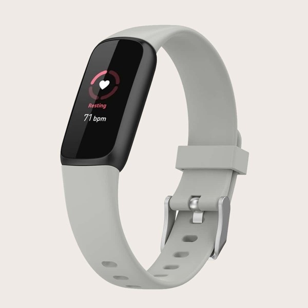 

Силиконовый ремешок для часов Fitbit Luxe, Серый