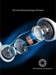 سماعة سلكي في الاذن قطعة واحدة