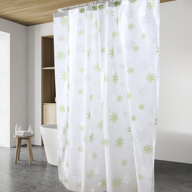 

Flower Print Shower Curtain, Multicolor
