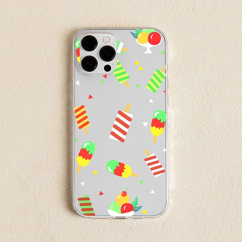 

Ice-cream Pattern Phone Case, Multicolor