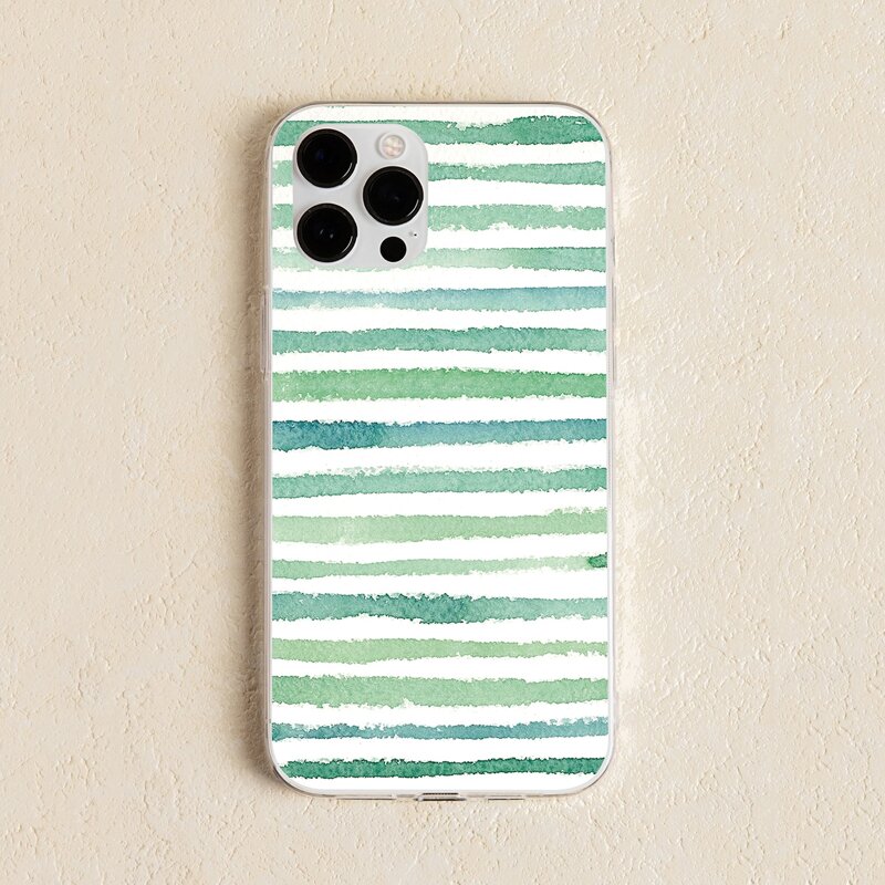 

Striped Pattern Phone Case, Multicolor