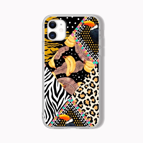 

Mix Pattern Phone Case, Multicolor