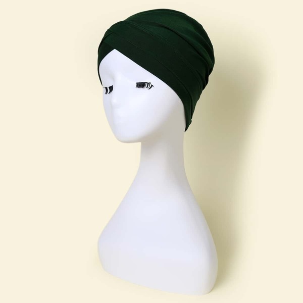 

Solid Head Wrap, Dark green