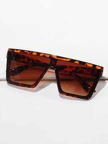 1/3 Pairs Y2K Retro Unisex Sunglasses, Fashionable Eyewear Suitable For Family Outings, Travel, Festival Wear, Sports, Driving, Beach, Electronic Music Festivals, Summer Accessories, Vacations, UV Protection, Golf, Hiking, Elegant Styling, Street Fashion, Sports, Parties, Fishing, Outdoor Activities, Holidays For Summer Beach Vacation, Outdoor, Travel - Brown - View 5