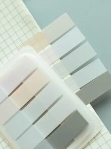 New Color Self Adhesive Memo Pad Sticky Notes Bookmark Sticky Note Marker Memo Sticker Paper Office School Supplies - Multicolor - View 4