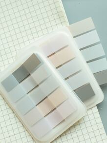 New Color Self Adhesive Memo Pad Sticky Notes Bookmark Sticky Note Marker Memo Sticker Paper Office School Supplies - Multicolor - View 5