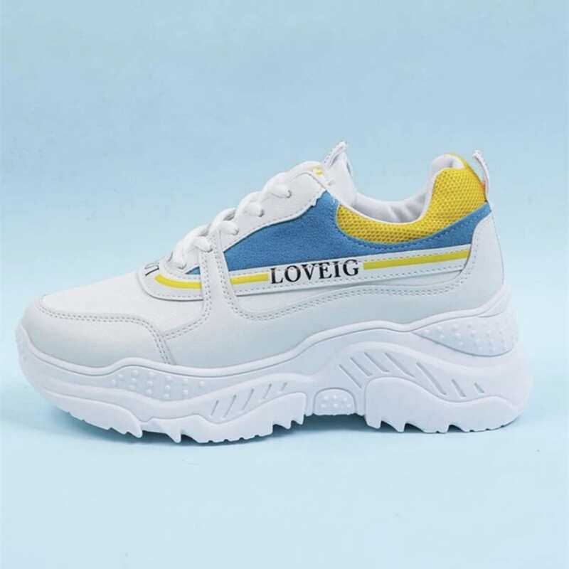 

Letter Graphic Chunky Sneakers, Multicolor