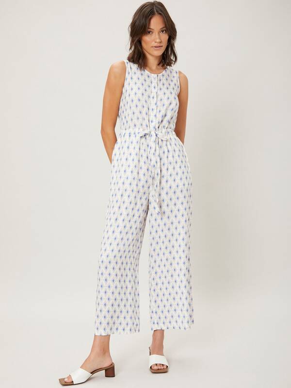 MOTF PREMIUM SLEEVELESS CULOTTES JUMPSUIT