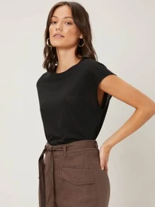 MOTF PREMIUM LINEN BATWING SLEEVE TOP