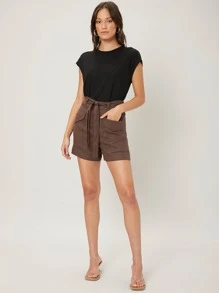 MOTF PREMIUM LINEN BATWING SLEEVE TOP