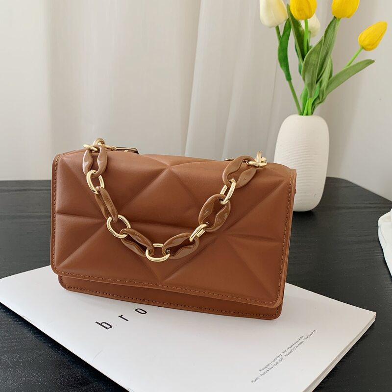

Guitar Strap Satchel Bag, Brown