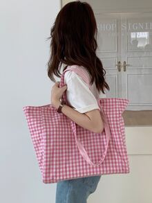 托特包 - 粉色 - 查看 3