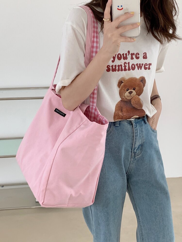 Bolsas tote - Rosa - Añade 4