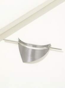 幾何髮拖鞋帶棒 - 銀色 - 查看 3