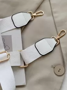 CONTAINEVERY Khóa Chắc Chắn Dây Đeo Túi Phụ Kiện DIY Phụ Kiện Dây Đeo Vai Thay Thế Có Thể Điều Chỉnh Thời Trang Bền Đẹp - trắng - Xem 3