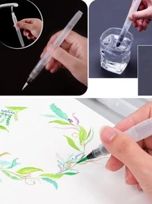 6入組水彩繪畫刷 - 彩色 - 查看 2