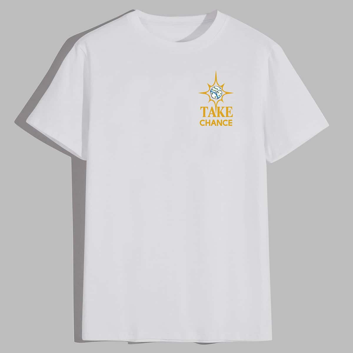 

Guys Letter Graphic Tee, White